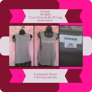 Born in the wrong Generation tank top
